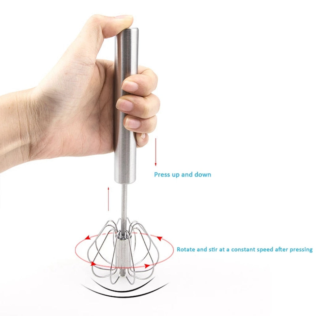 Batidor Semiautomático De Acero Inoxidable™